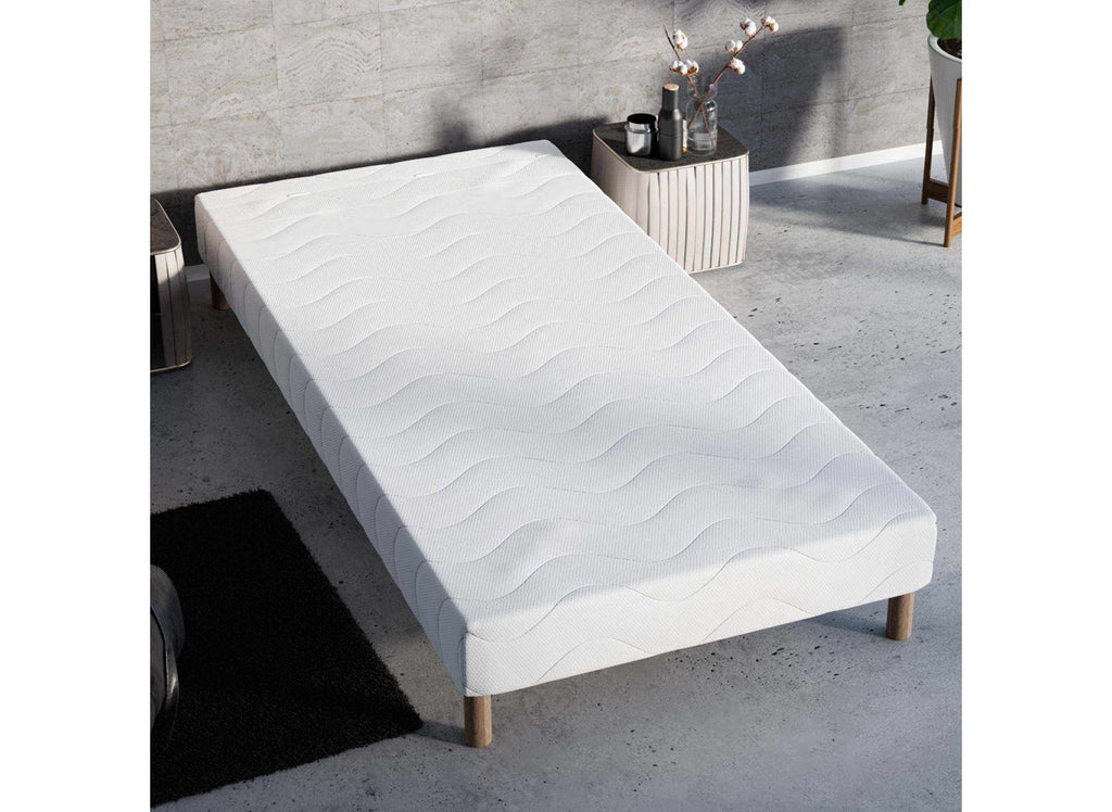 Sommier tapissier 70 x 190 cm + 4 pieds