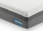 Matelas HYBRID 160 x 200 cm ressorts ensachés et mémoire de forme épaisseur 26 cm