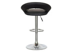 Lot de 2 tabourets de bar noir JETI