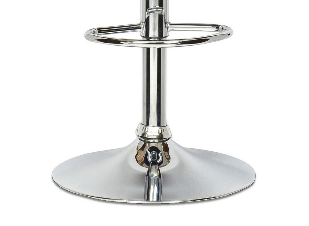 Lot de 2 tabourets de bar noir JETI