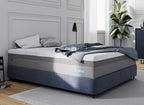 Matelas HYBRID 160 x 200 cm ressorts ensachés et mémoire de forme épaisseur 26 cm