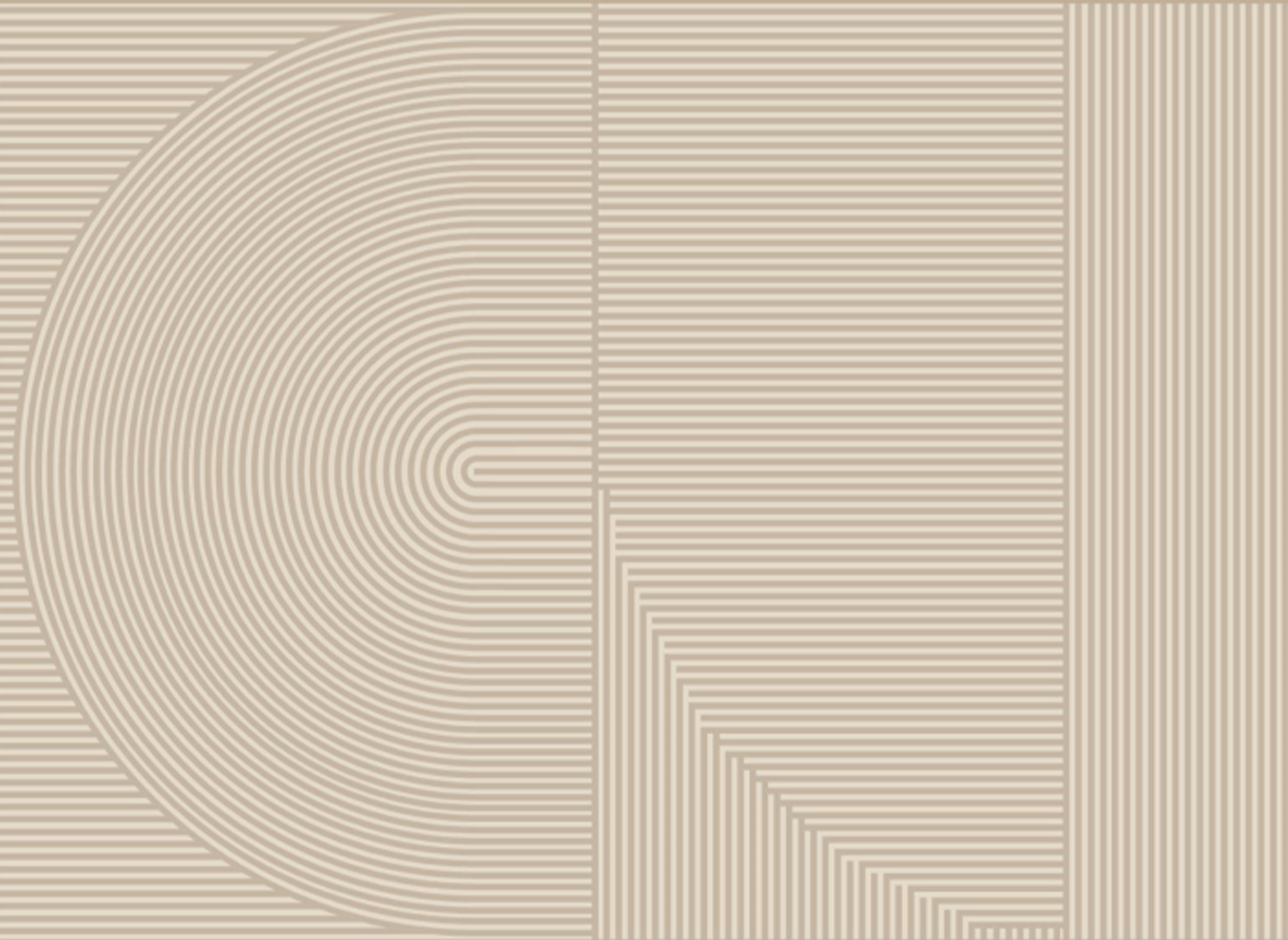 Tapis rectangulaire beige à motif minimaliste 160x230cm BEYA