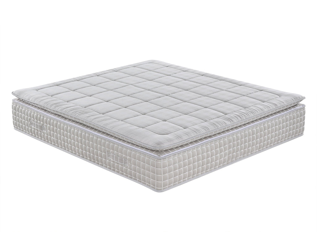 Matelas hybride ressorts ensachés 140 x 190 cm épaisseur 34 cm SIMON