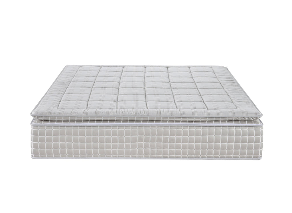Matelas hybride ressorts ensachés 140 x 190 cm épaisseur 34 cm SIMON