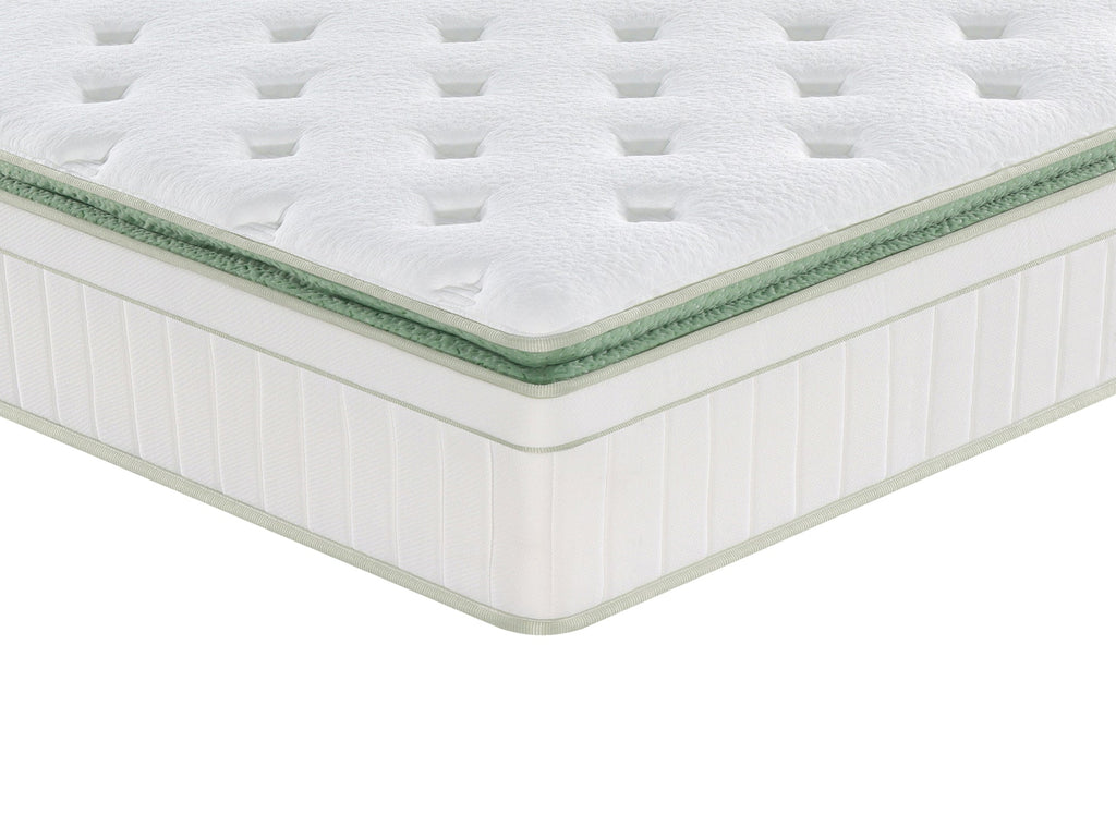 Matelas hybride ressorts ensachés 180 x 200 cm épaisseur 34 cm OSCAR