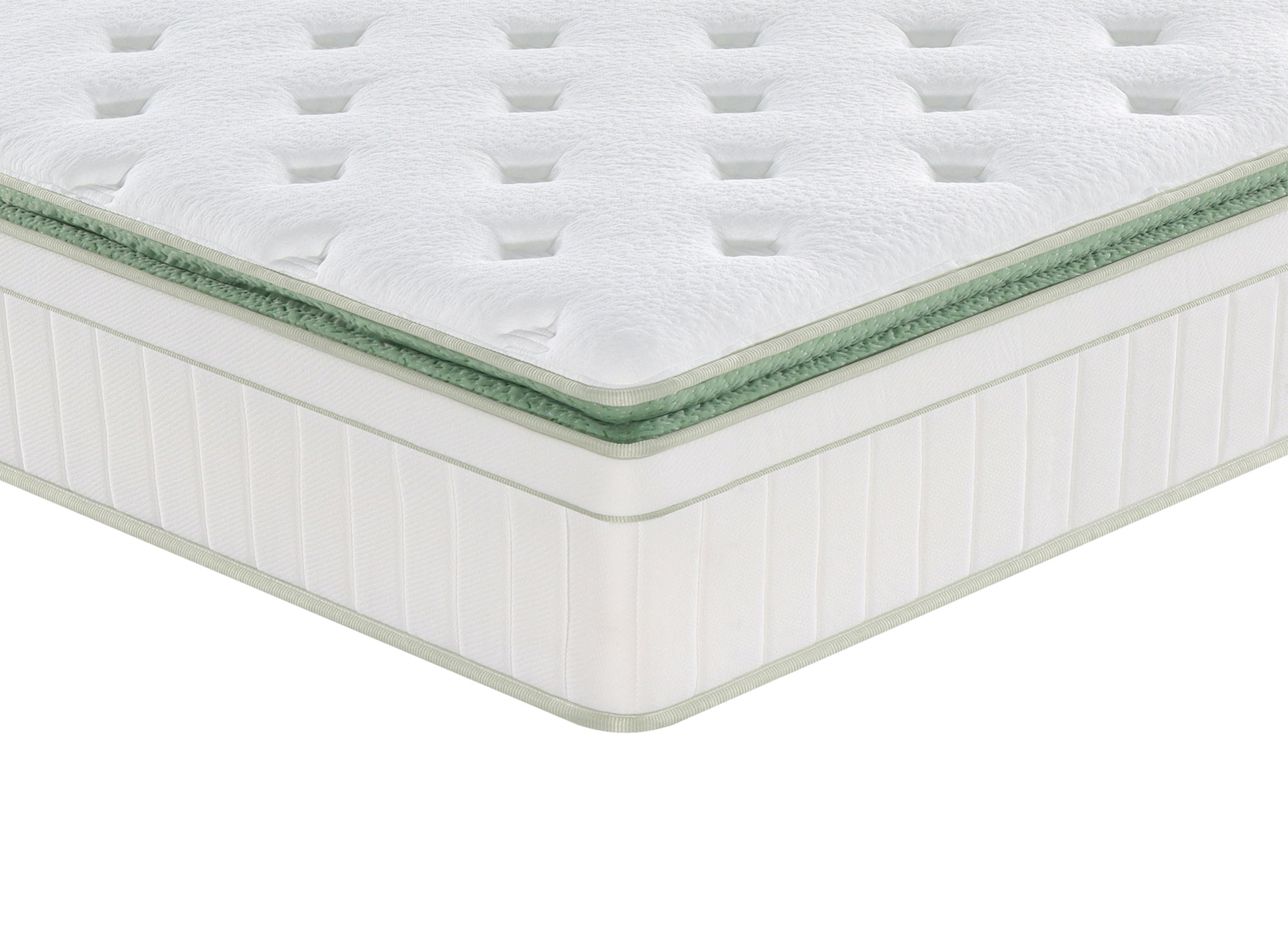 Matelas hybride ressorts ensachés 180 x 200 cm épaisseur 34 cm OSCAR