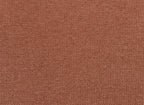 Canapé d'angle convertible avec coffre en tissu terracotta HAVEN - Angle droit