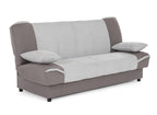 Canapé clic clac gris convertible NATI