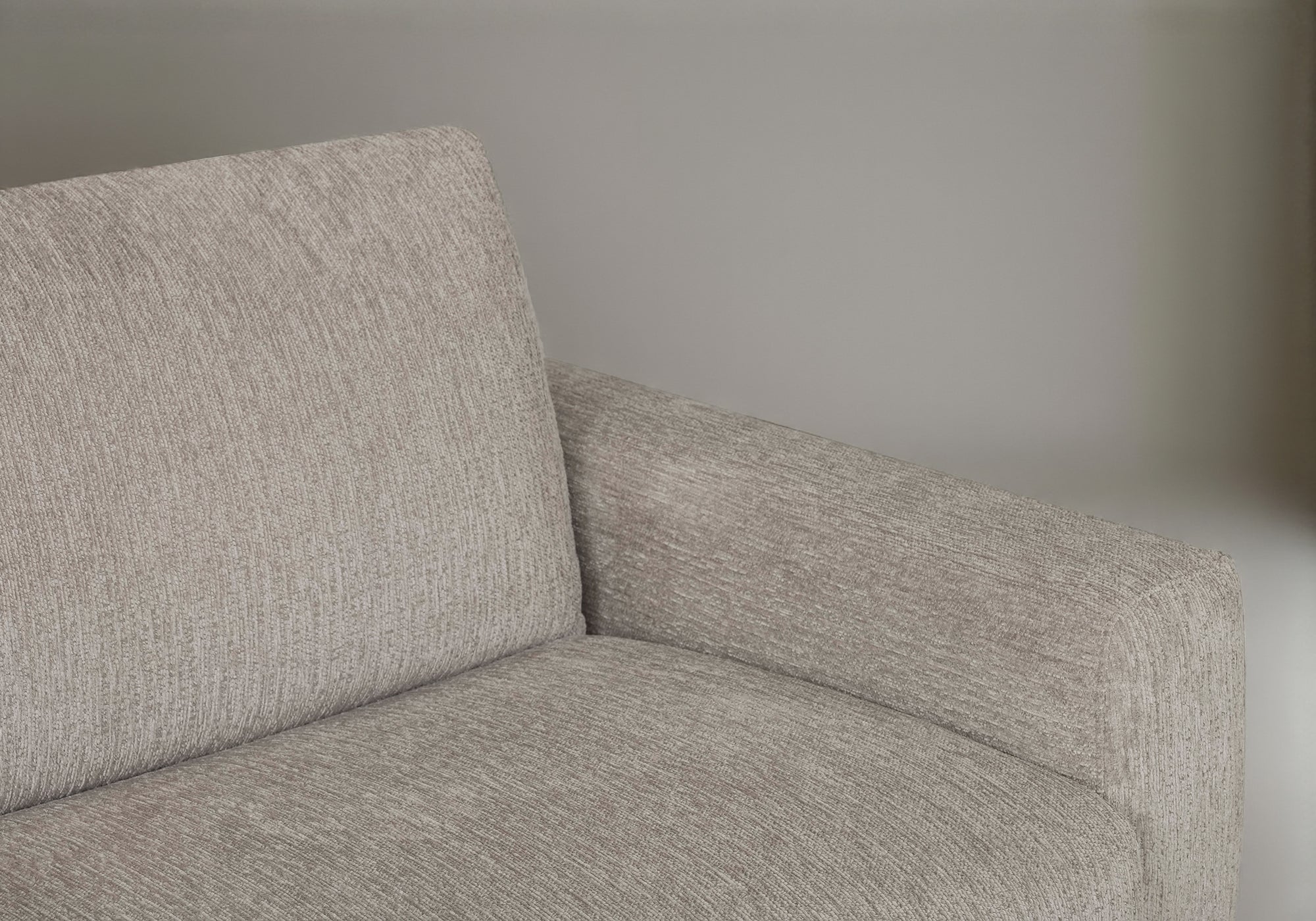 Canapé convertible 3 places en velours chiné beige NONA